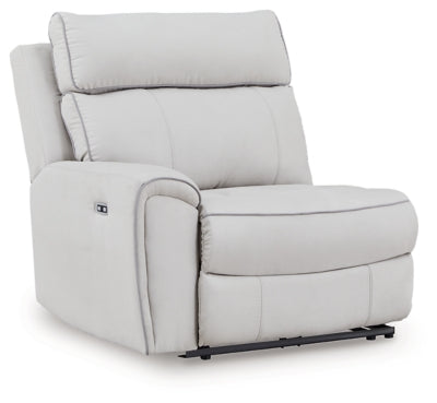 Social Pointe Reclining Sectional with Storage Consoles - Dow Furniture (ME)