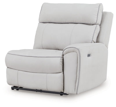 Social Pointe Reclining Sectional with Storage Consoles - Dow Furniture (ME)