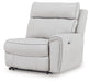 Social Pointe Reclining Sectional with Storage Consoles - Dow Furniture (ME)