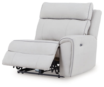 Social Pointe Reclining Sectional with Storage Consoles - Dow Furniture (ME)