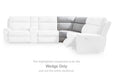 Social Pointe Reclining Sectional with Storage Consoles - Dow Furniture (ME)