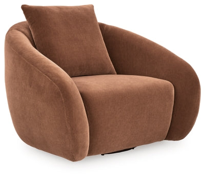 Yahya Swivel Accent Chair - Dow Furniture (ME)