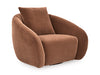 Yahya Swivel Accent Chair - Dow Furniture (ME)