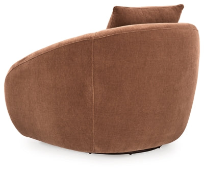 Yahya Swivel Accent Chair - Dow Furniture (ME)