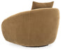 Yahya Swivel Accent Chair - Dow Furniture (ME)