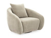 Yahya Swivel Accent Chair - Dow Furniture (ME)