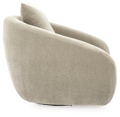 Yahya Swivel Accent Chair - Dow Furniture (ME)