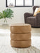 Ummi Swivel Accent Ottoman - Dow Furniture (ME)