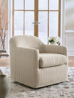 Valwick Swivel Accent Chair - Dow Furniture (ME)
