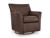 Braydunn Swivel Glider Accent Chair - Dow Furniture (ME)