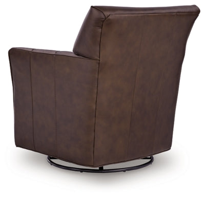 Braydunn Swivel Glider Accent Chair - Dow Furniture (ME)
