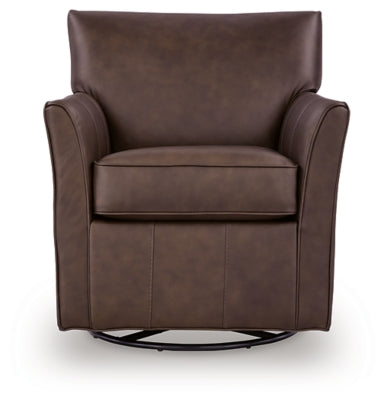 Braydunn Swivel Glider Accent Chair - Dow Furniture (ME)