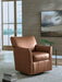 Braydunn Swivel Glider Accent Chair - Dow Furniture (ME)