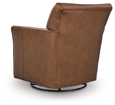 Braydunn Swivel Glider Accent Chair - Dow Furniture (ME)