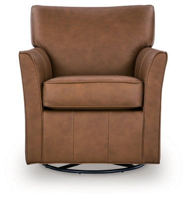 Braydunn Swivel Glider Accent Chair - Dow Furniture (ME)