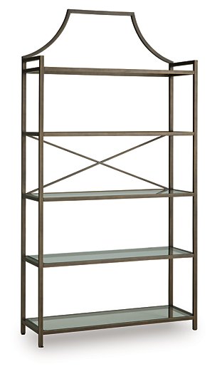 Bernonly 72" Bookcase - Dow Furniture (ME)