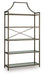 Bernonly 72" Bookcase - Dow Furniture (ME)