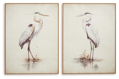 Aubinell Wall Art (Set of 2) - Dow Furniture (ME)