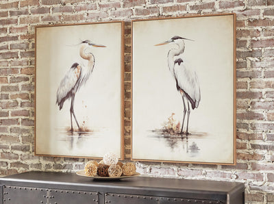 Aubinell Wall Art (Set of 2) - Dow Furniture (ME)