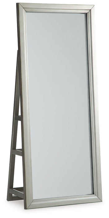Evesen Floor Standing Mirror/Storage - Dow Furniture (ME)