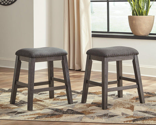 Caitbrook Counter Height Upholstered Bar Stool - Dow Furniture (ME)