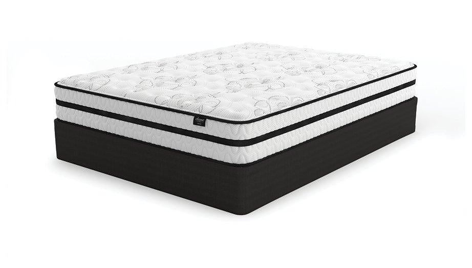 Chime 10 Inch Hybrid 10 Inch Mattress and Pillow - Dow Furniture (ME)