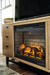 Wittenmyer 72" TV Stand with Electric Fireplace - Dow Furniture (ME)