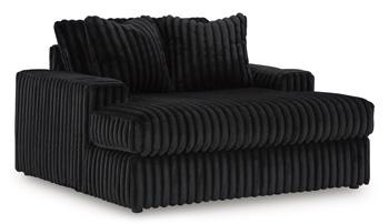 Midnight-Madness Oversized Chaise - Dow Furniture (ME)