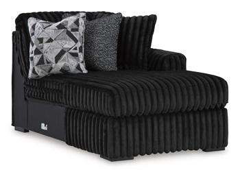 Midnight-Madness Sectional with Chaise - Dow Furniture (ME)