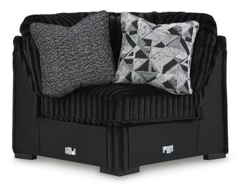 Midnight-Madness Sectional with Chaise - Dow Furniture (ME)