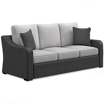 Beachcroft Outdoor Sofa with Cushion - Dow Furniture (ME)
