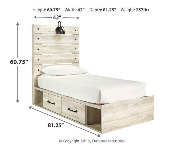 Cambeck Bed with 4 Storage Drawers - Dow Furniture (ME)