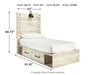 Cambeck Bed with 4 Storage Drawers - Dow Furniture (ME)