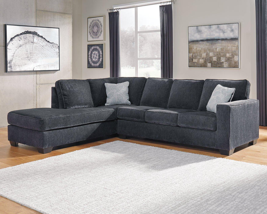 Altari Sleeper Sectional with Chaise - Dow Furniture (ME)