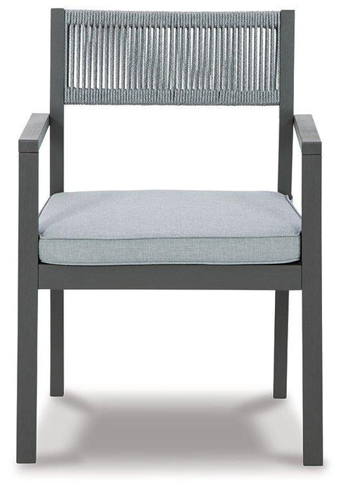 Eden Town Arm Chair with Cushion (Set of 2)