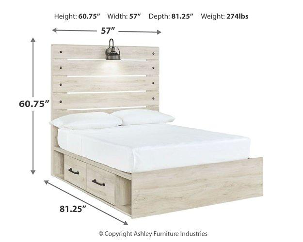 Cambeck Bed with 4 Storage Drawers - Dow Furniture (ME)