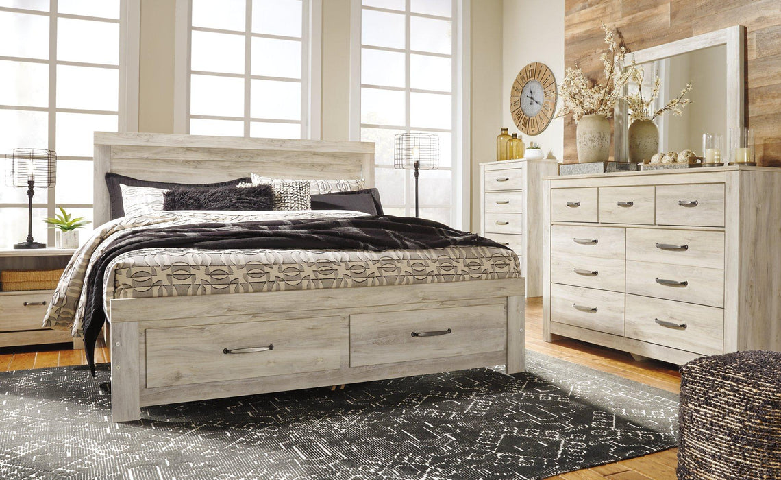 Bellaby Bed with 2 Storage Drawers - Dow Furniture (ME)