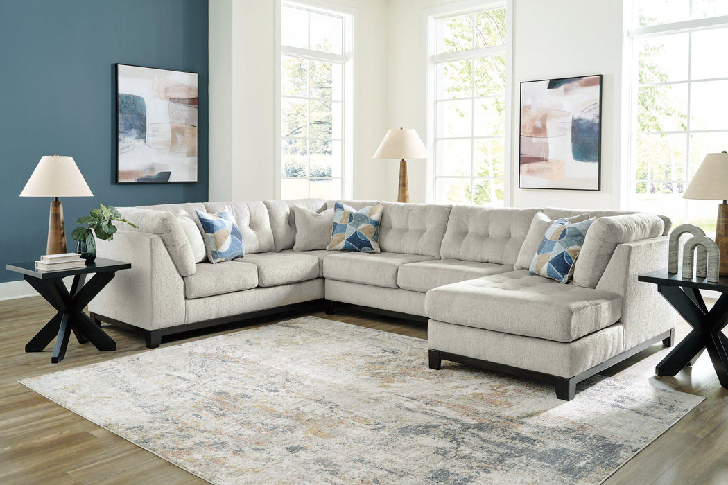 Maxon Place Sectional with Chaise - Dow Furniture (ME)