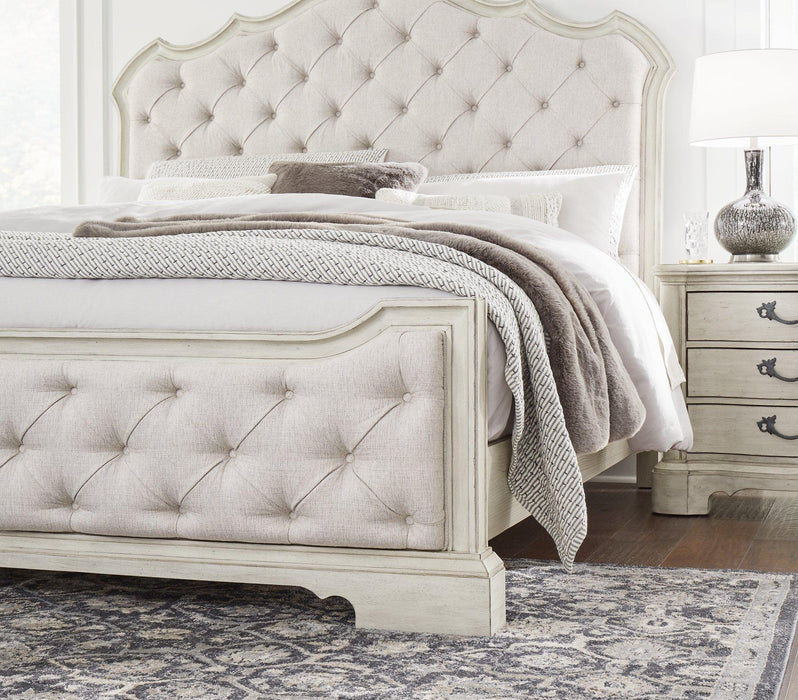 Arlendyne Upholstered Bed - Dow Furniture (ME)