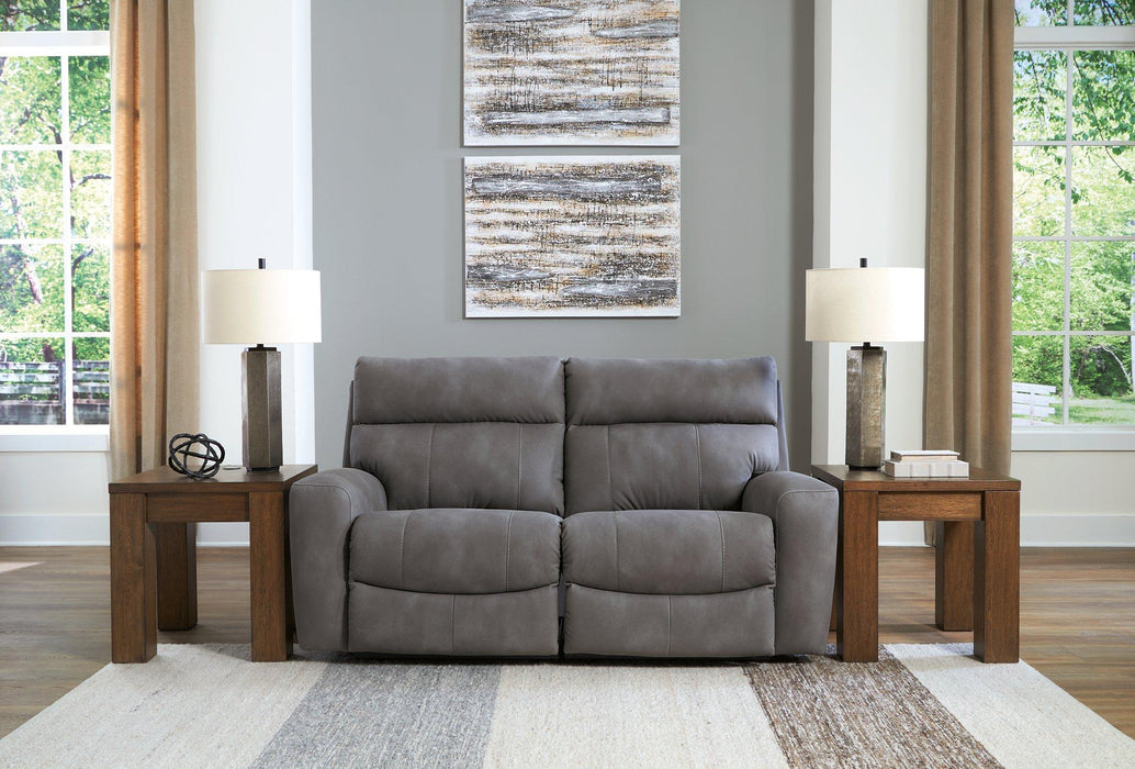 Next-Gen DuraPella Power Reclining Sectional Loveseat - Dow Furniture (ME)