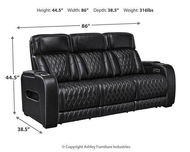 Boyington Power Reclining Sofa - Dow Furniture (ME)