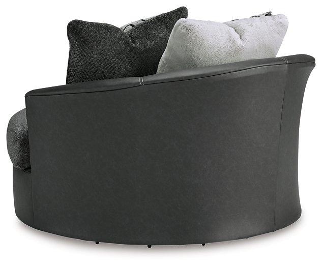 Brixley Pier Oversized Swivel Accent Chair - Dow Furniture (ME)