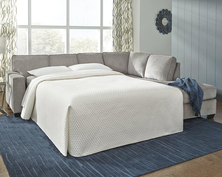 Altari Sleeper Sectional with Chaise - Dow Furniture (ME)