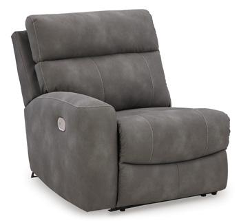Next-Gen DuraPella Power Reclining Sectional Loveseat - Dow Furniture (ME)