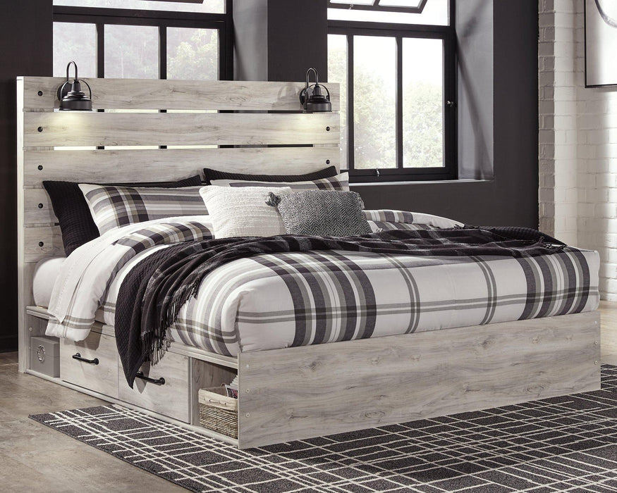 Cambeck Bed with 4 Storage Drawers - Dow Furniture (ME)