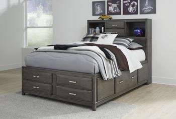 Caitbrook Storage Bed with 7 Drawers - Dow Furniture (ME)