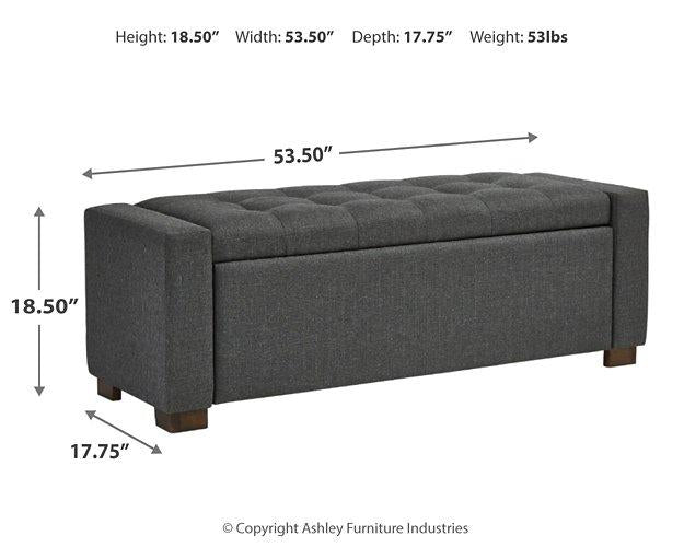 Cortwell Storage Bench - Dow Furniture (ME)