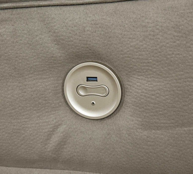 Next-Gen Gaucho Power Reclining Loveseat with Console - Dow Furniture (ME)