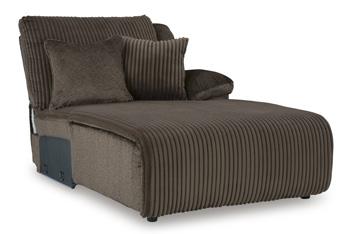 Top Tier Reclining Sectional with Chaise - Dow Furniture (ME)