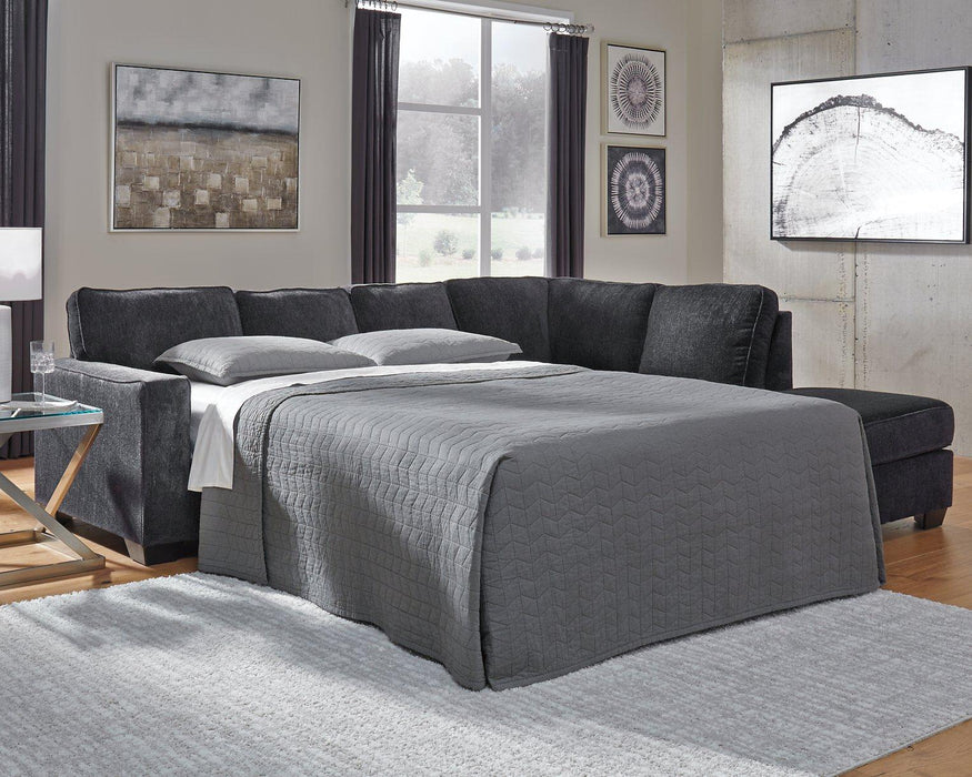 Altari Sleeper Sectional with Chaise - Dow Furniture (ME)